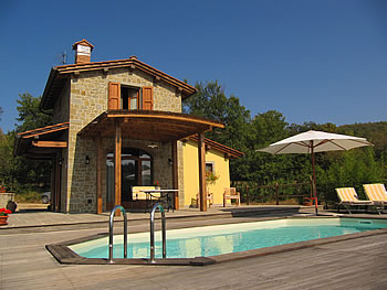Toskana Ferienhaus Pool