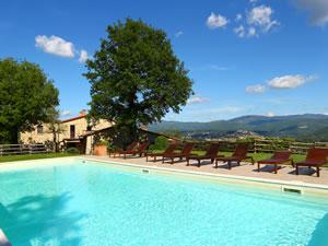 Ferienwohnungen mit Pool in der Toskana  